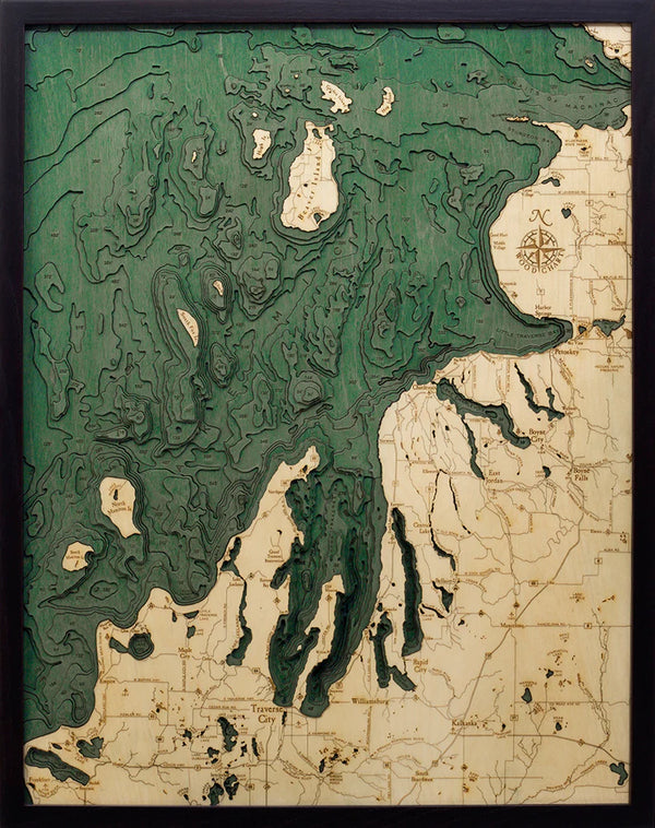 Northwest Lower Michigan Wood Chart