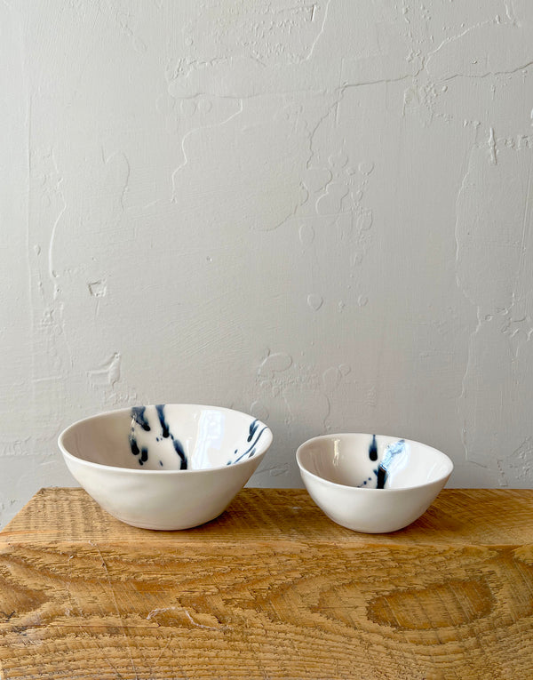 One of a Kind Drip Dip Bowls Set of 2