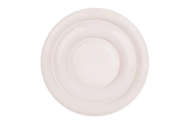 Shell Bisque Porcelain Dinner Plate, Set of 4