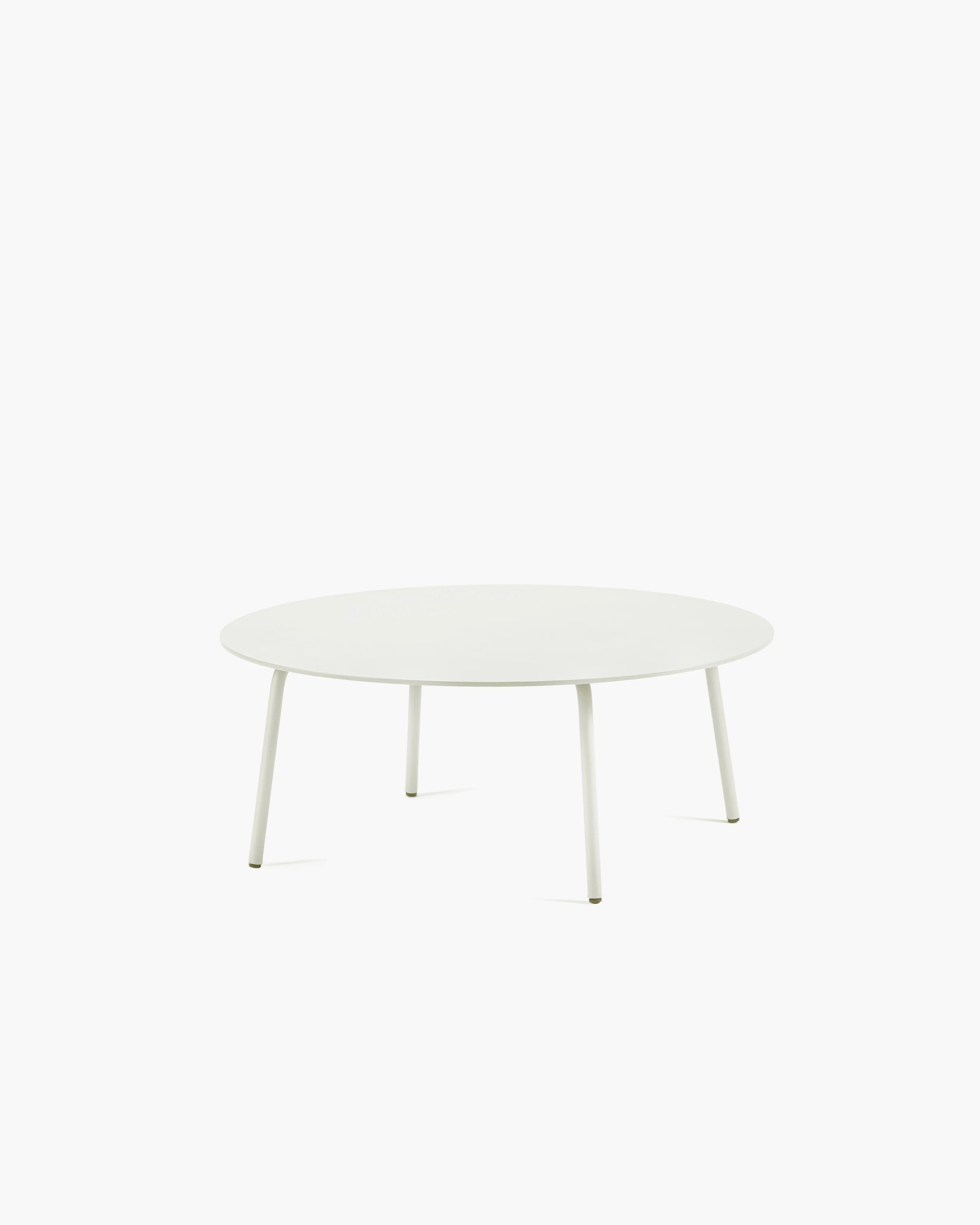 August Aluminum Round Side Table