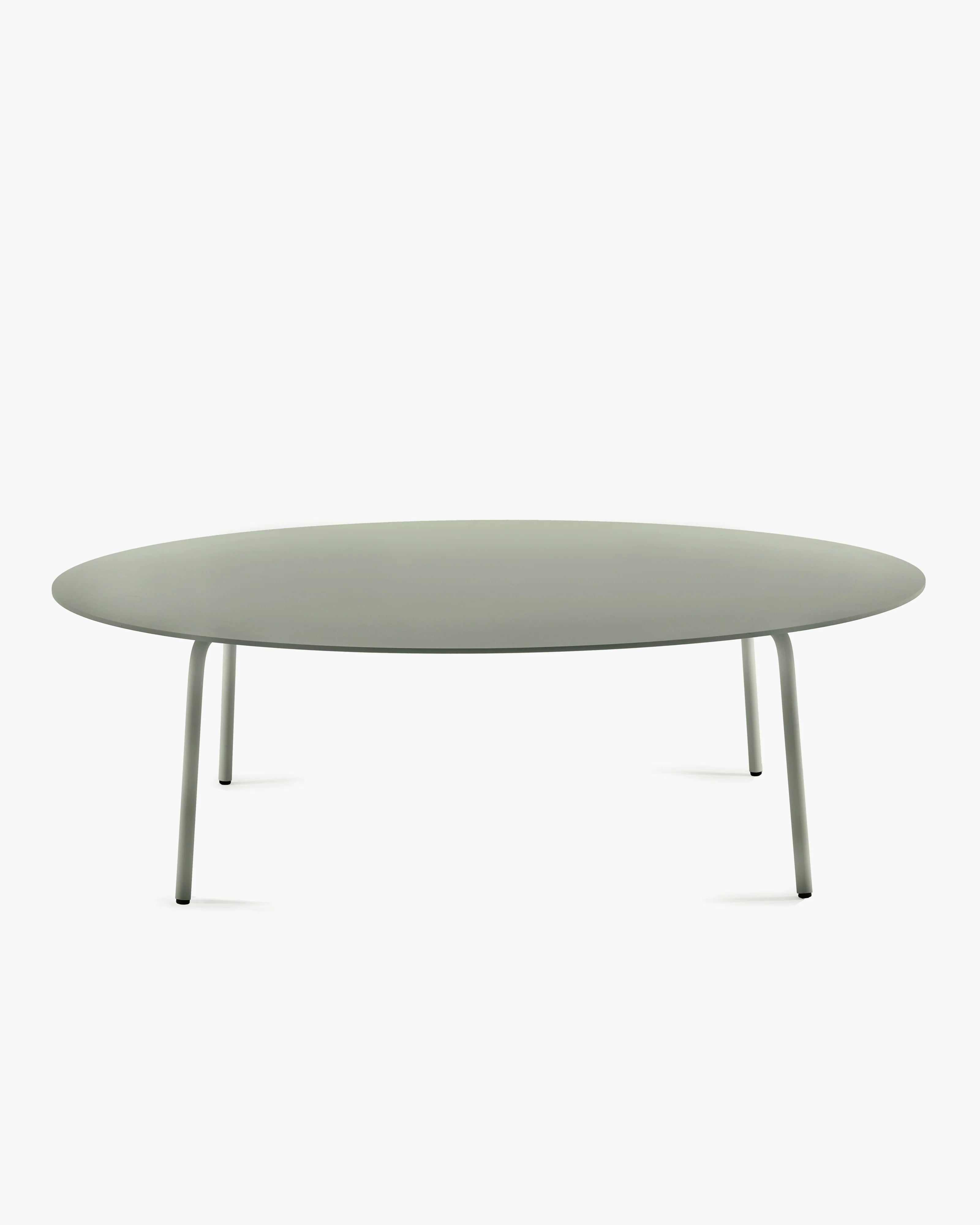 August Aluminum Round Side Table