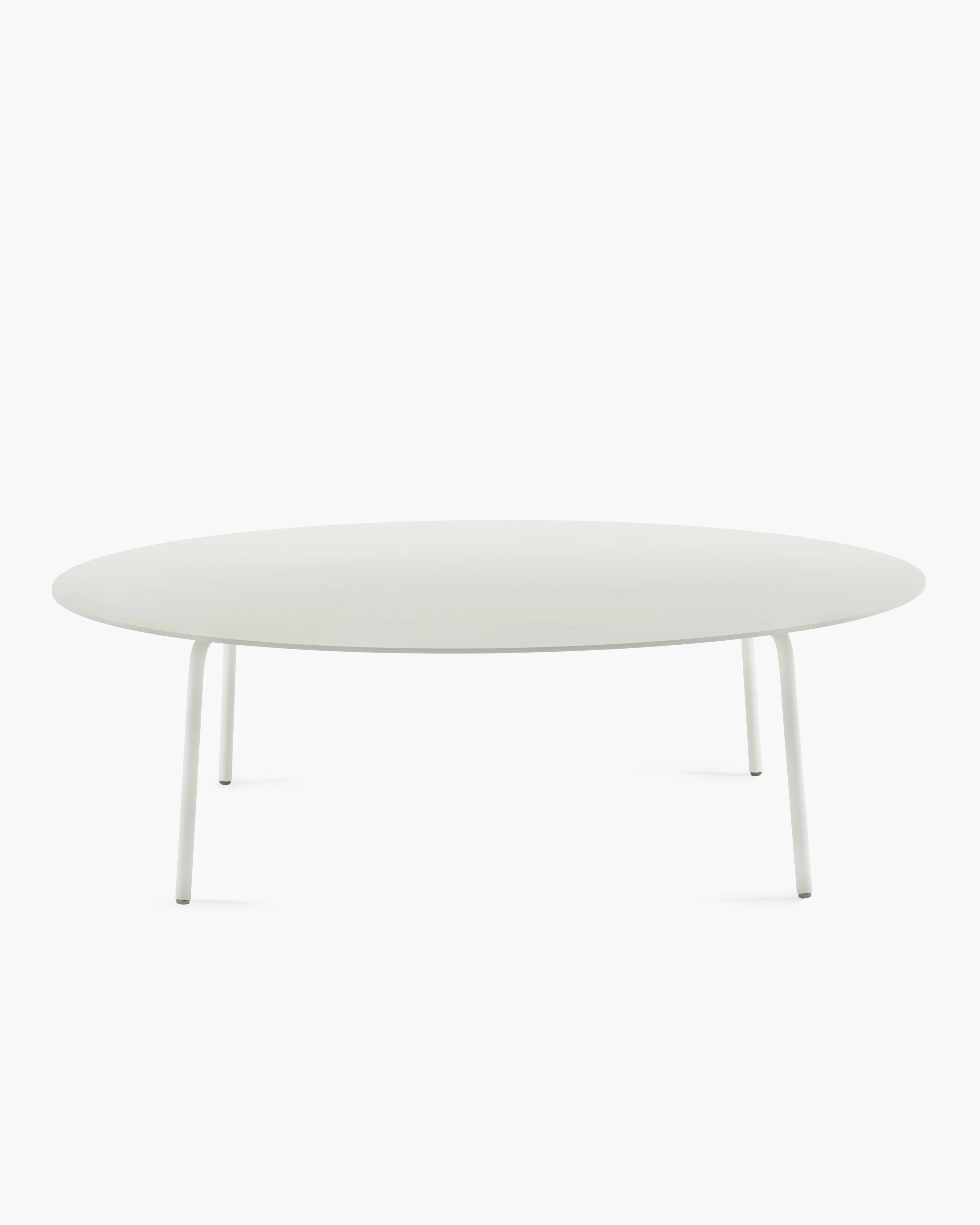 August Aluminum Round Side Table