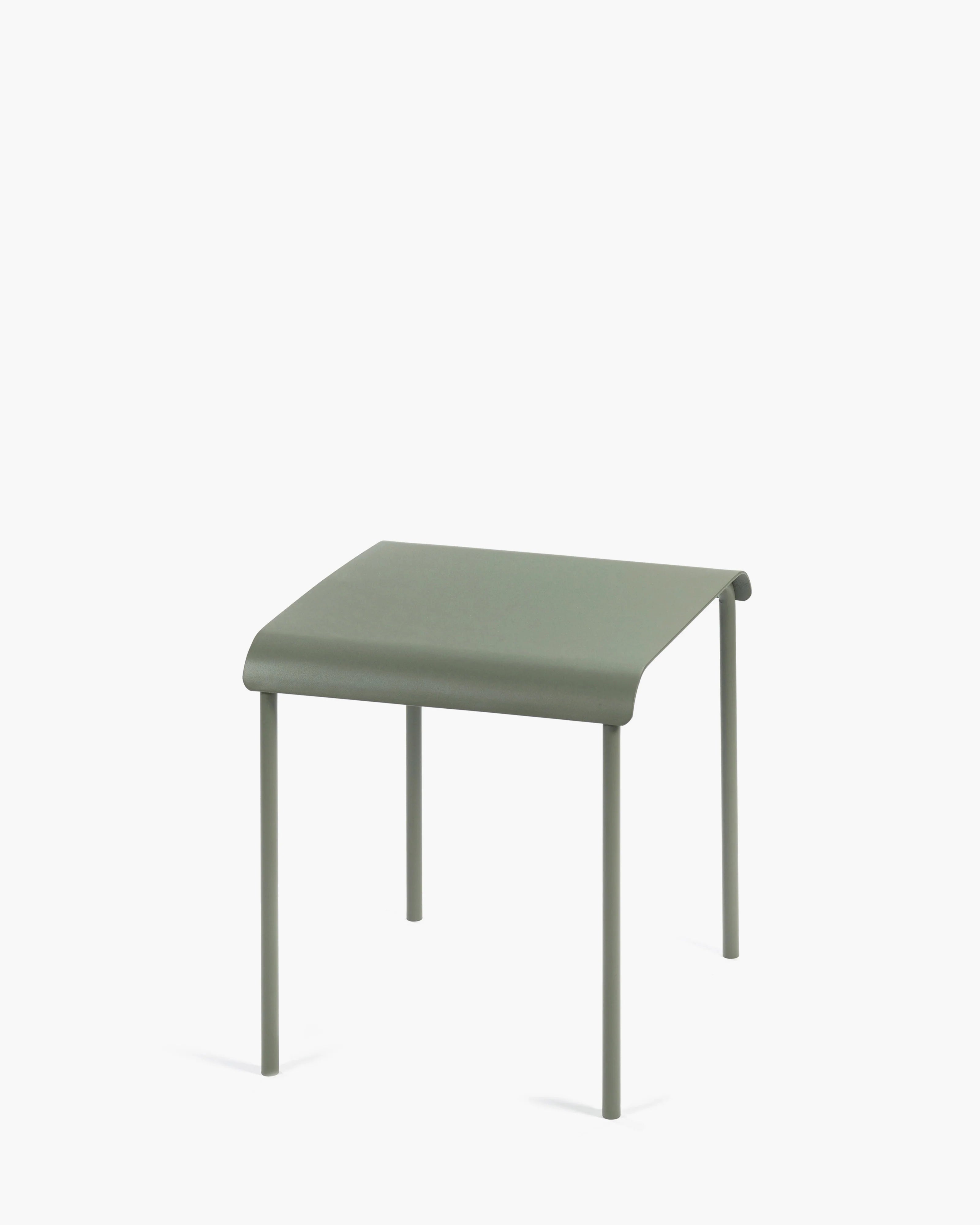 August Aluminum Stool