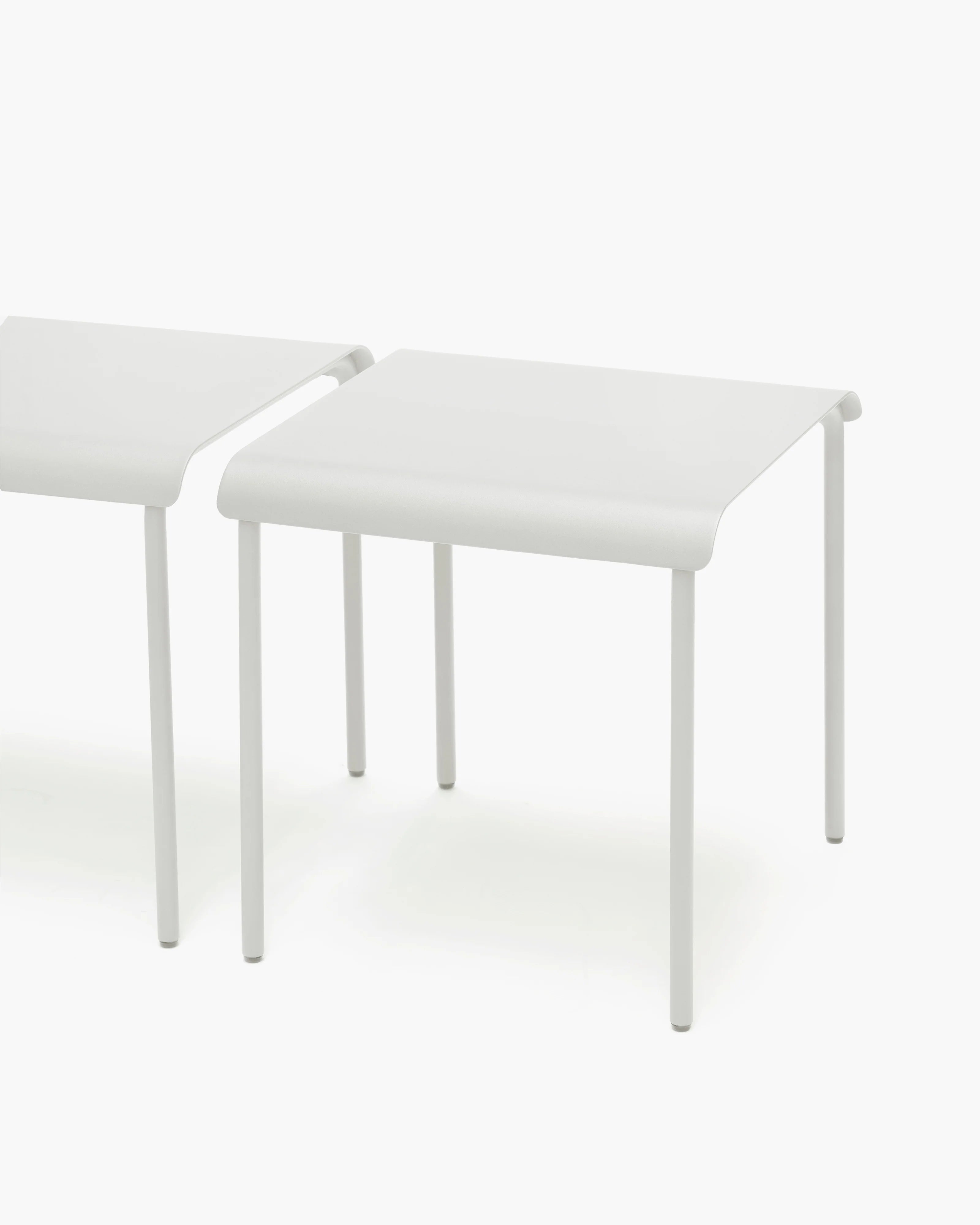 August Aluminum Stool