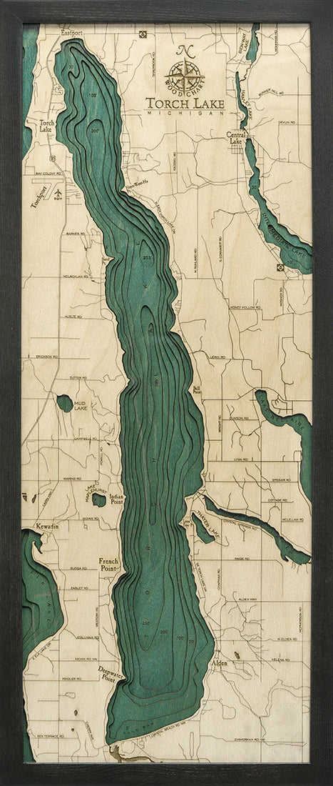 Torch Lake Wood Chart