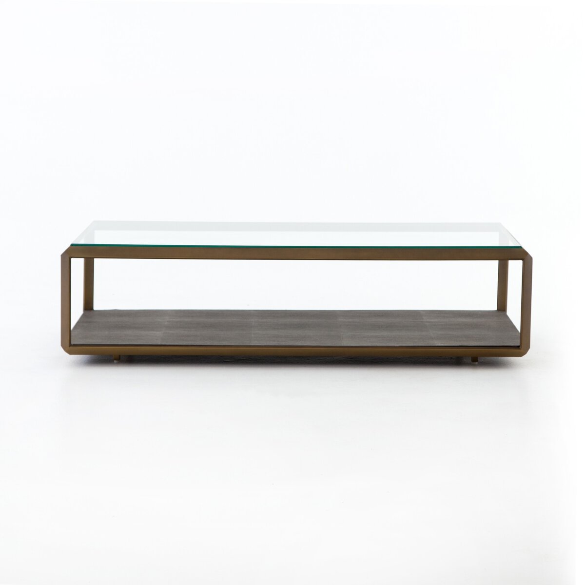 Shagreen Shadow Box Coffee Table