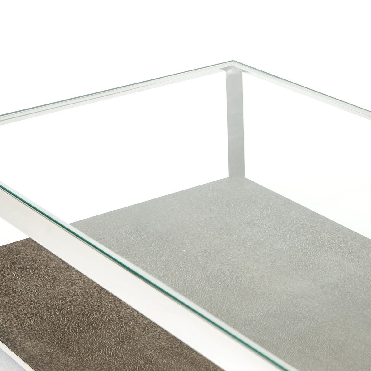 Shagreen Shadow Box Coffee Table