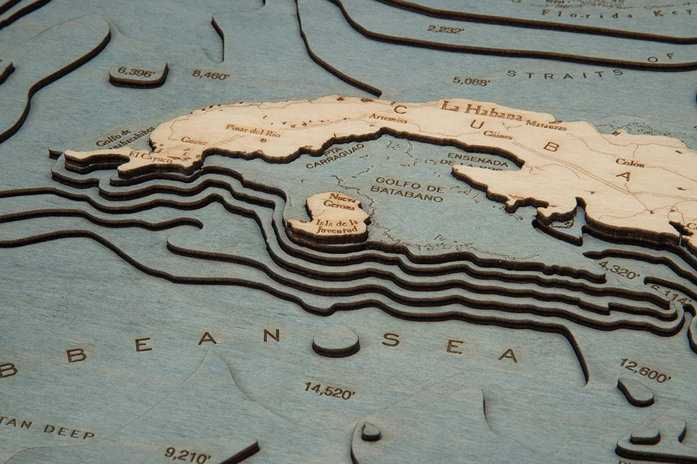 Gulf of Mexico Wood Chart