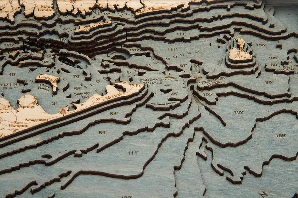 Long Island Sound Wood Chart