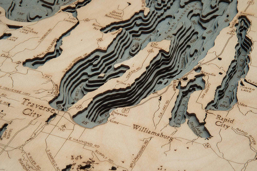 Northwest Lower Michigan Wood Chart