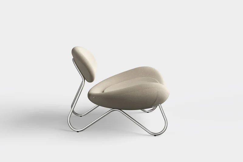 Meadow Lounge Chair - Off White/Grey