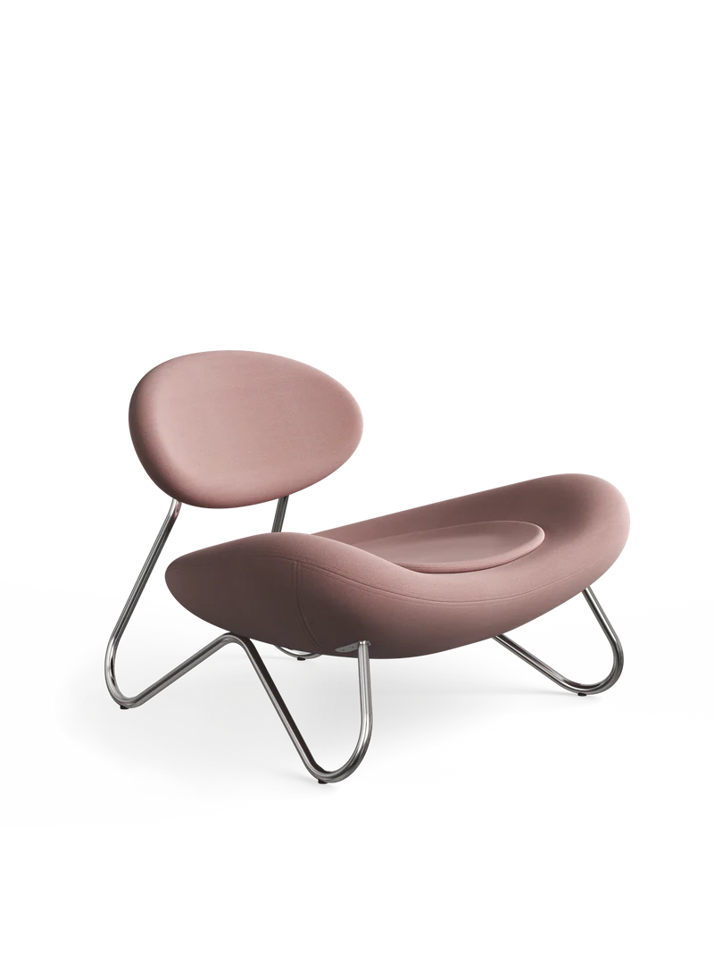 Meadow Lounge Chair - Dusty Rose