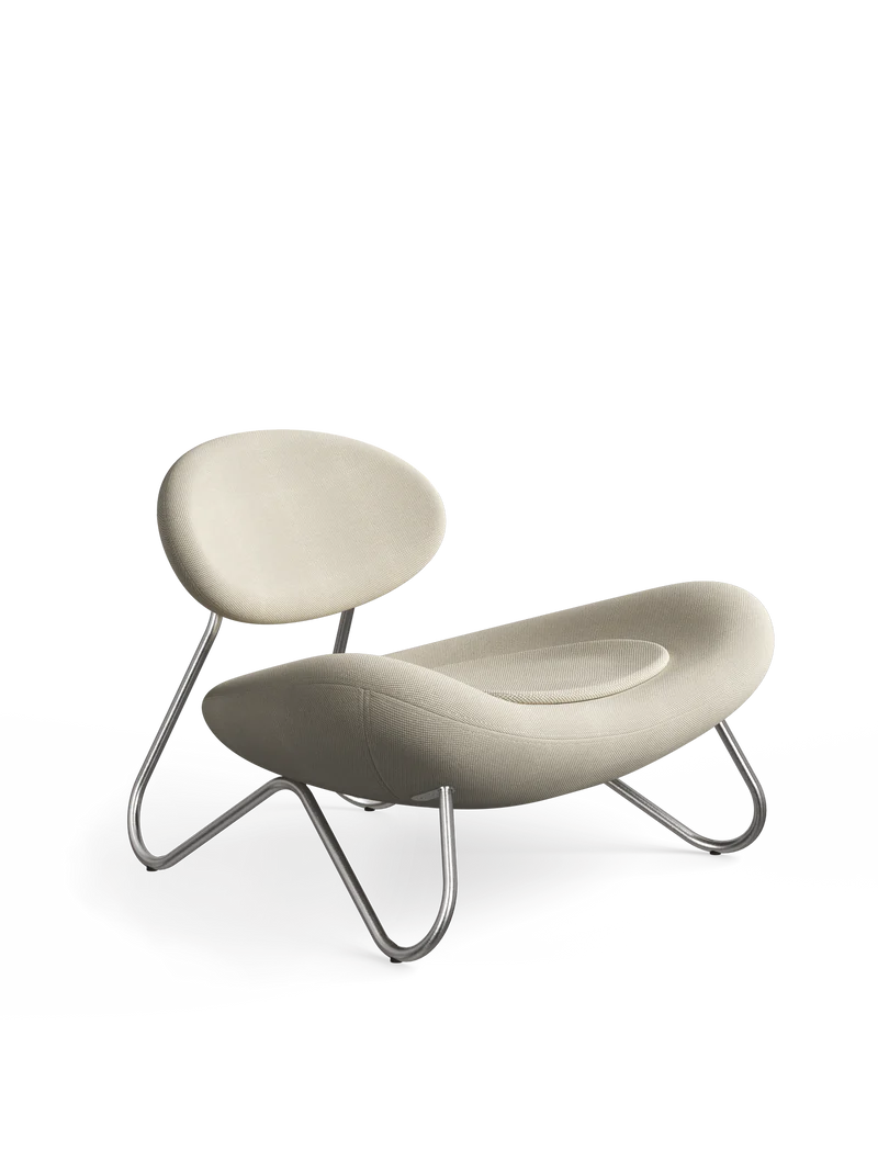 Meadow Lounge Chair - Off White/Grey