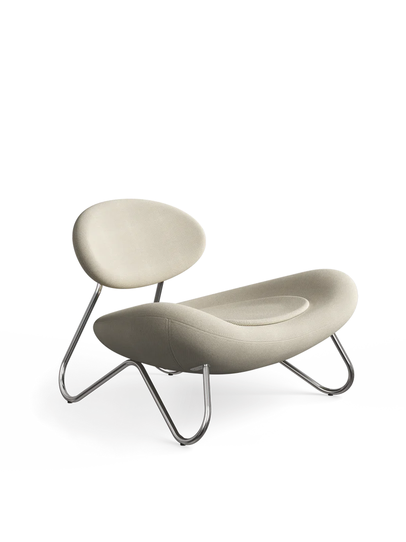 Meadow Lounge Chair - Off White/Grey