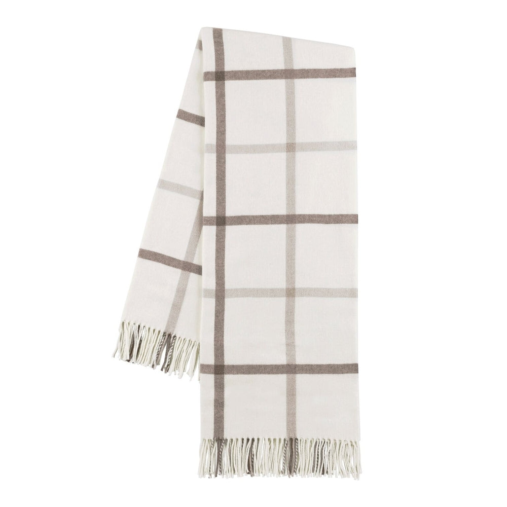 Tattersall Plaid Throw