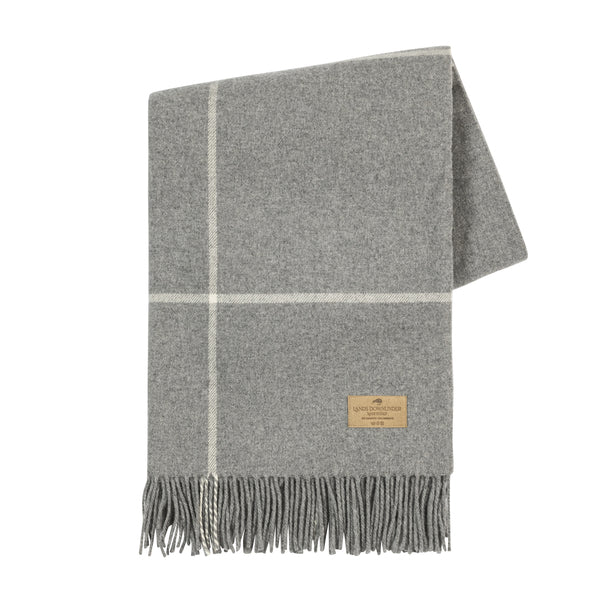 Windowpane Cashmere Throw