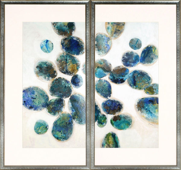 Celadon Art GALLERY - In A Blue Room Diptych