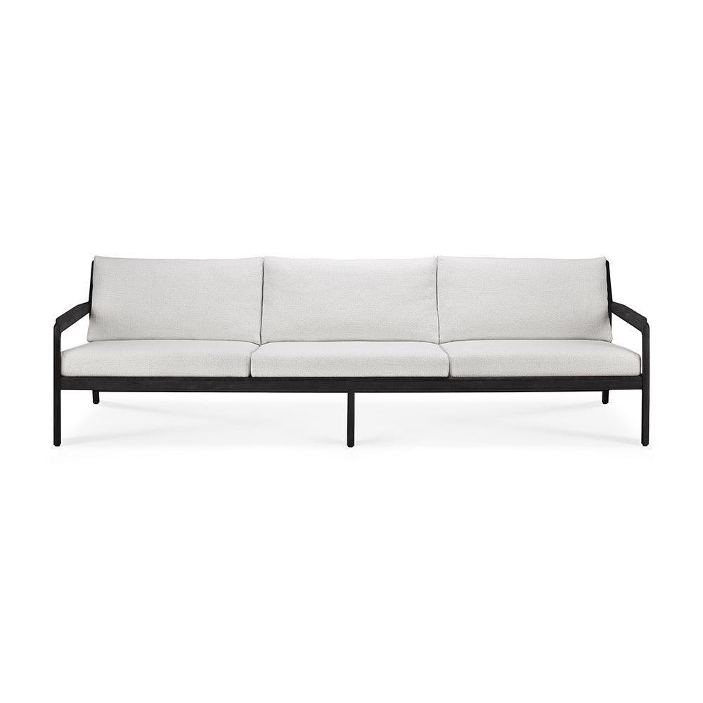 Ethnicraft FURNITURE - Jack Outdoor 3 Seat Sofa - Black Teak