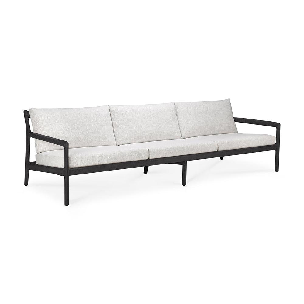 Ethnicraft FURNITURE - Jack Outdoor 3 Seat Sofa - Black Teak