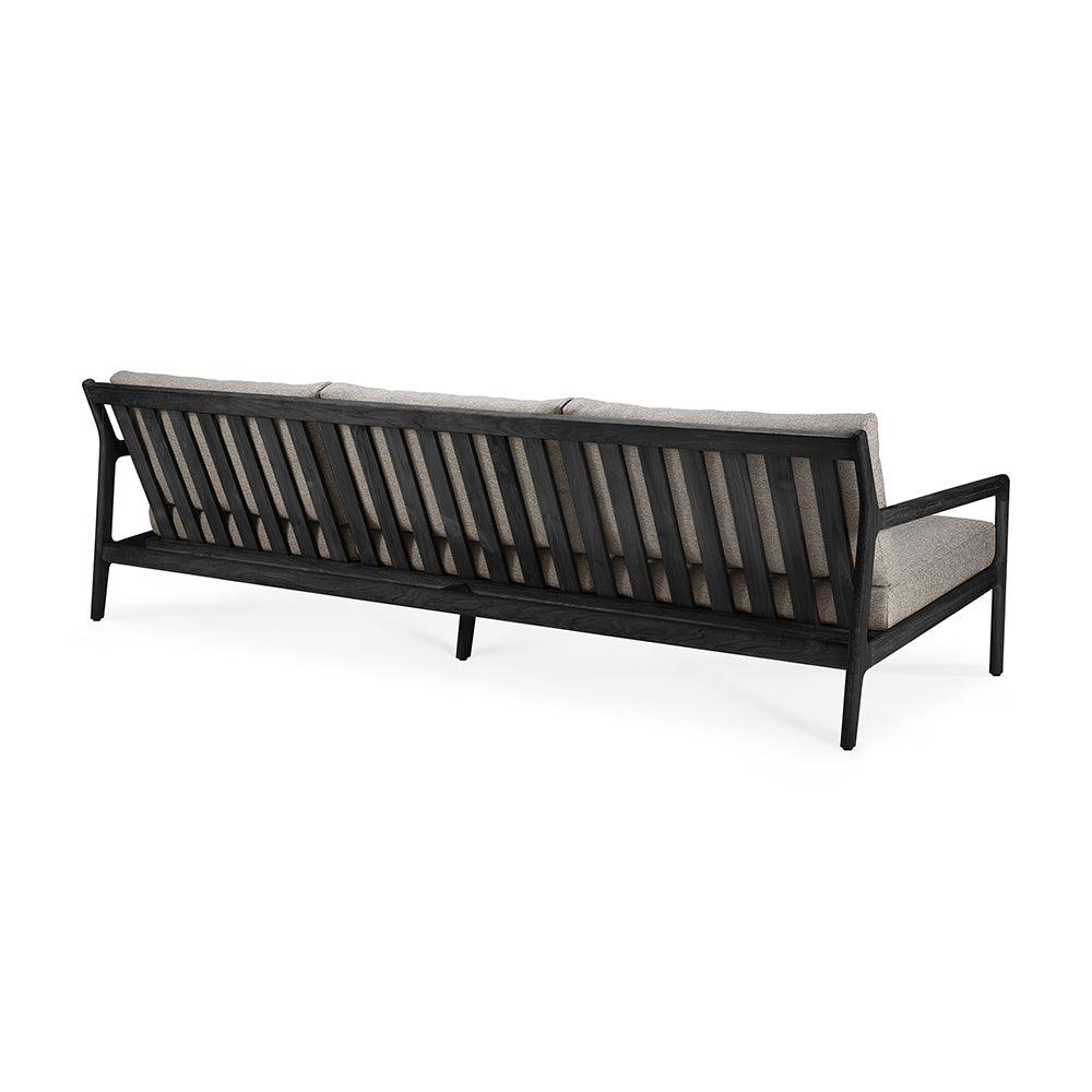 Ethnicraft FURNITURE - Jack Outdoor 3 Seat Sofa - Black Teak