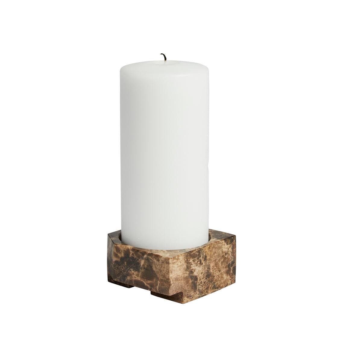 WOUD DECORATIVE - Jeu De Dés 3-Candle Holder