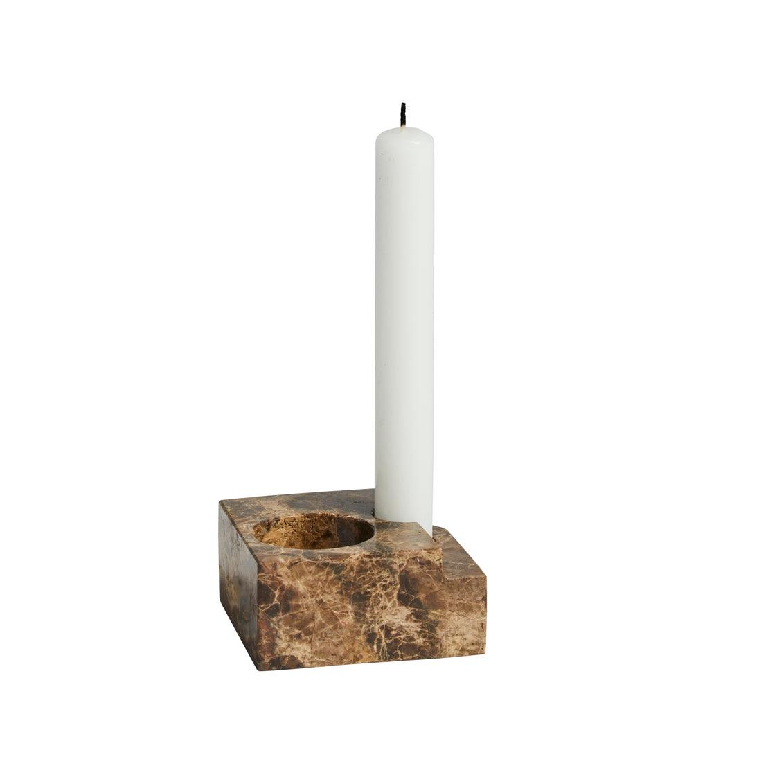 WOUD DECORATIVE - Jeu De Dés 3-Candle Holder