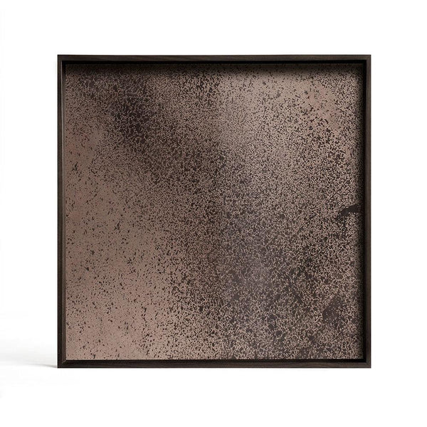 Notre Monde (Ethnicraft) DECORATIVE - Bronze Square Large Mirror Tray