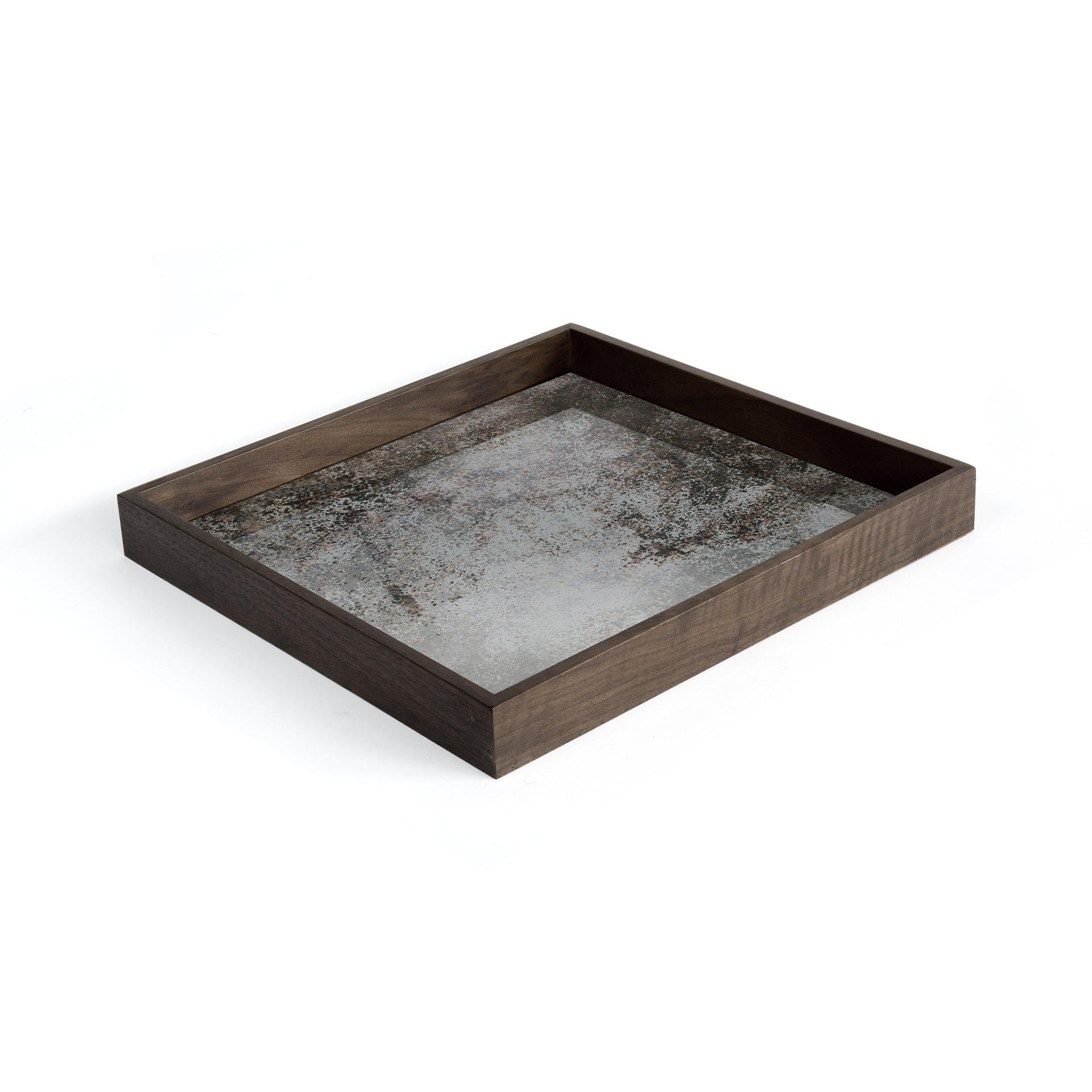 Notre Monde (Ethnicraft) DECORATIVE - Clear Square Small Mirror Tray