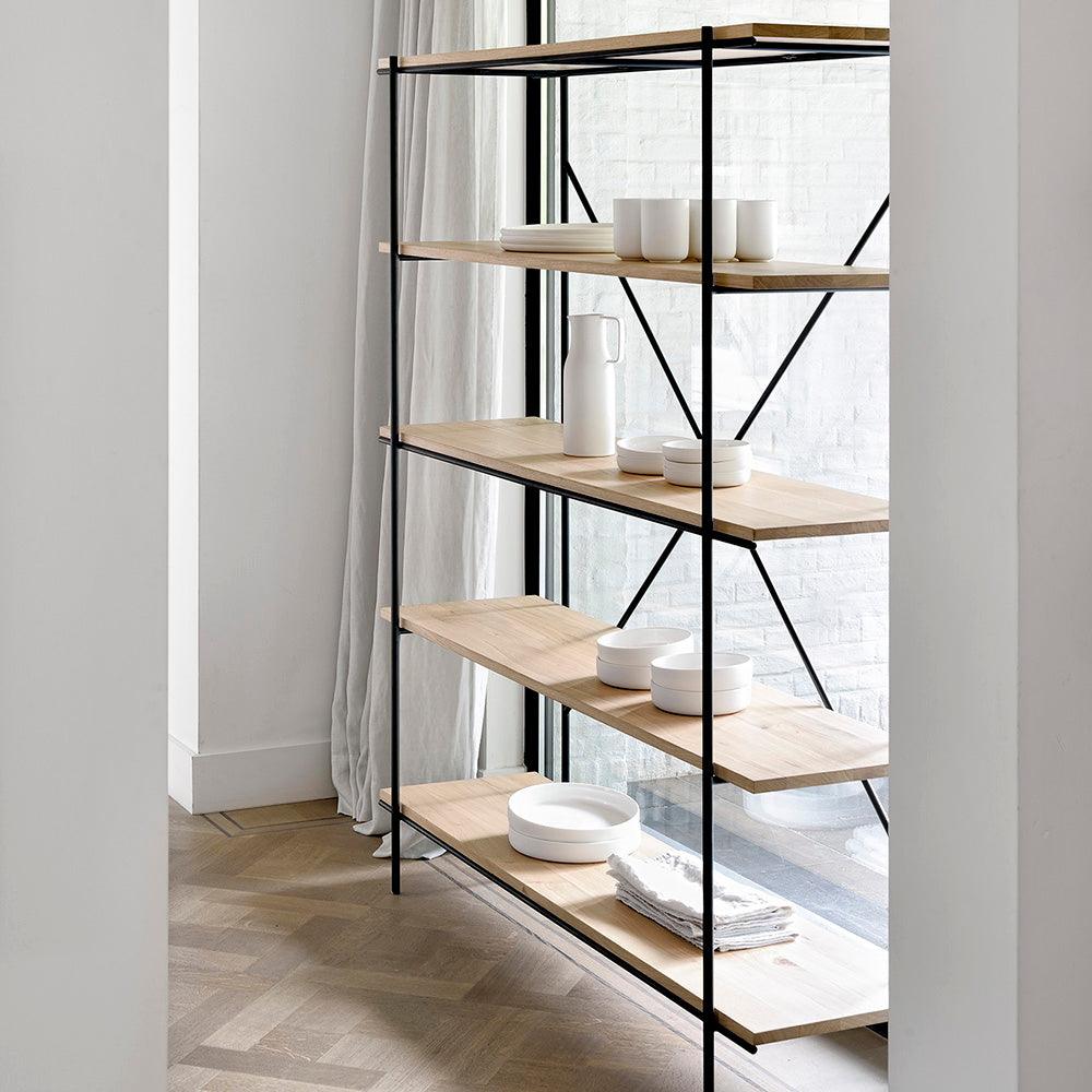 Ethnicraft FURNITURE - Rise Shelving Unit