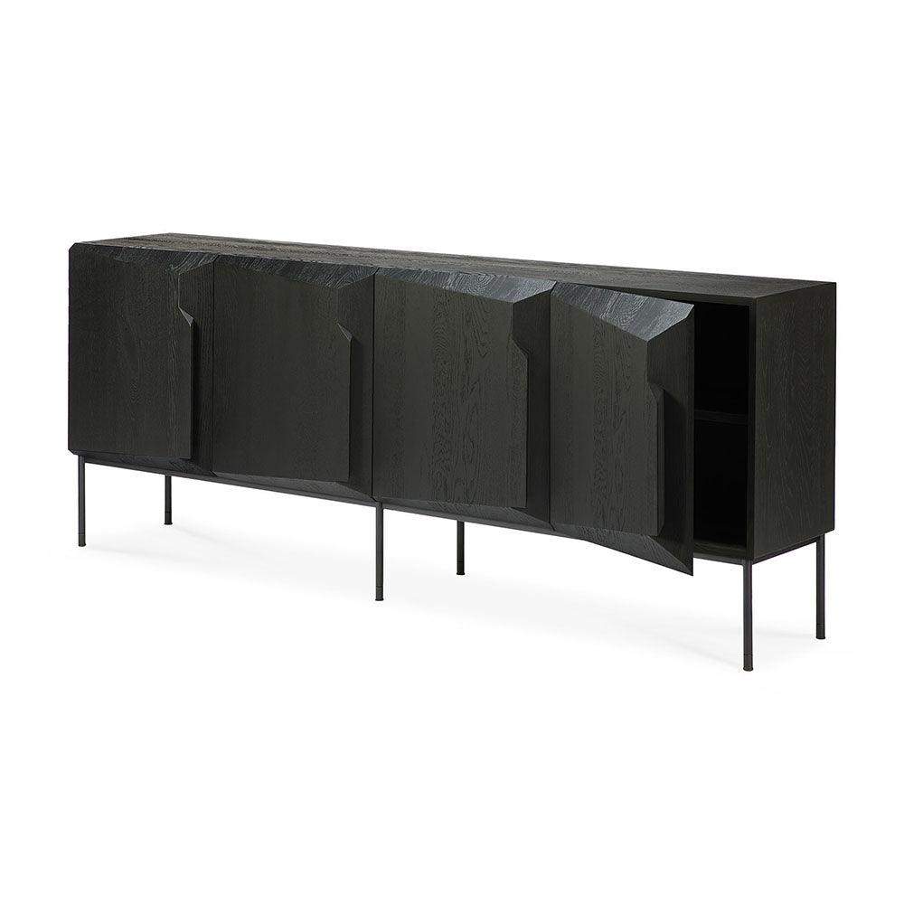 Ethnicraft FURNITURE - Stairs Sideboard - Black Oak