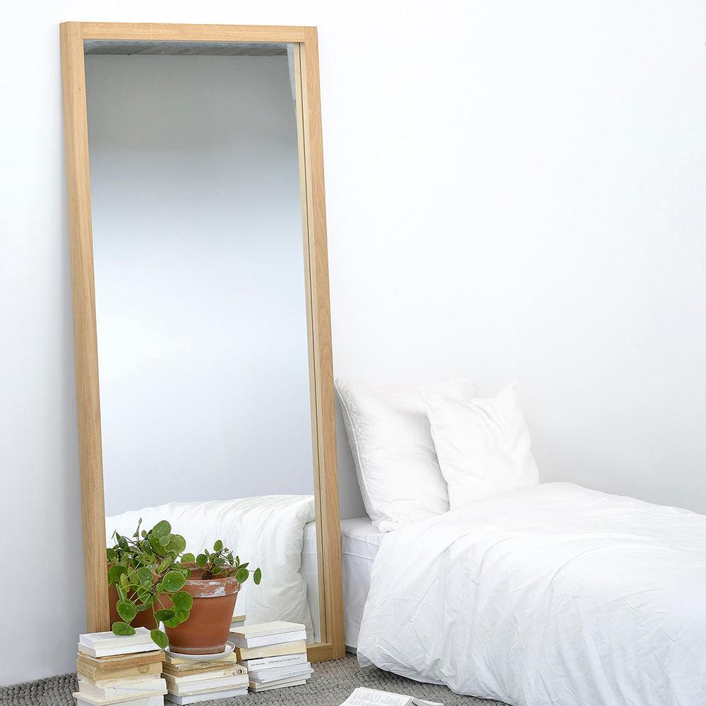 Ethnicraft MIRROR - Light Frame Floor Mirror