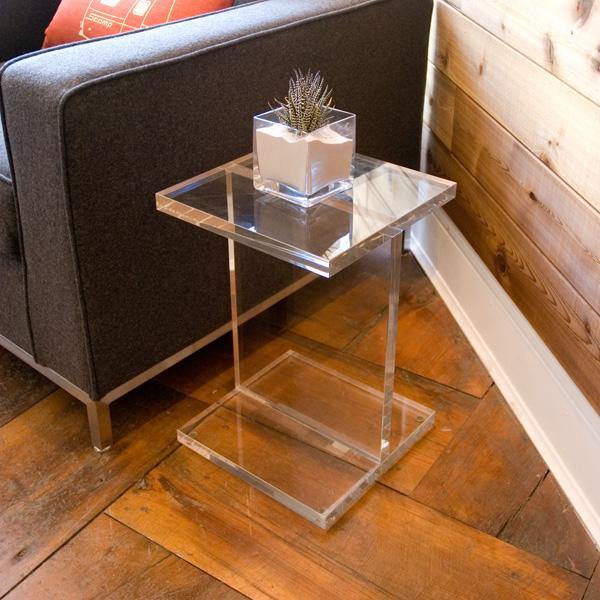 Gus Modern FURNITURE - Acrylic I-Beam Table