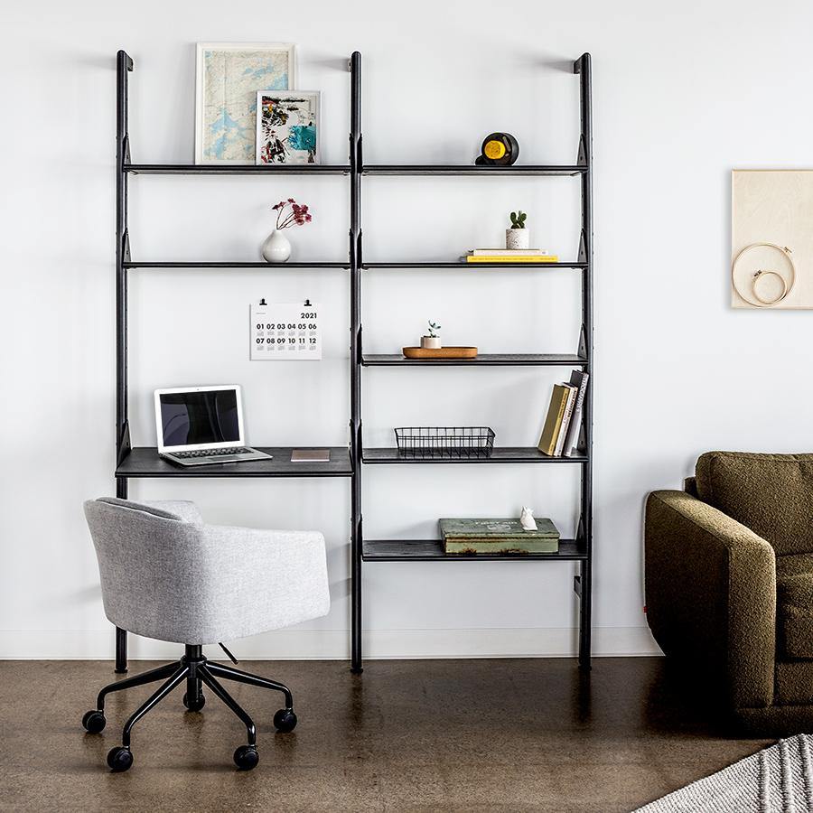 Gus Modern FURNITURE - Branch Desk & Shelving Unit