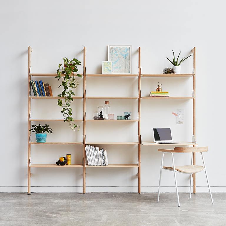 Gus Modern FURNITURE - Branch Desk & Shelving Unit