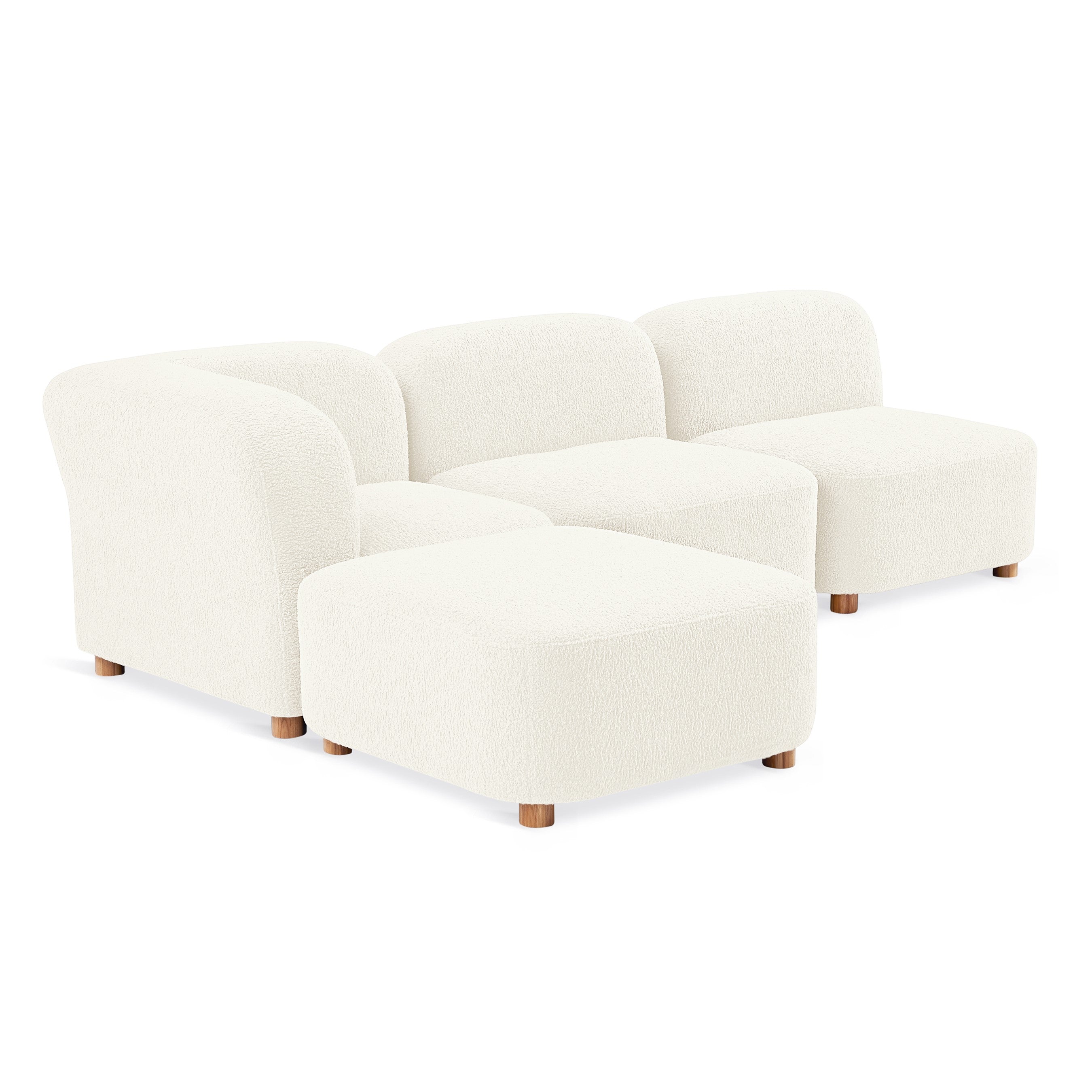 Circuit Modular 4-Piece Sectional