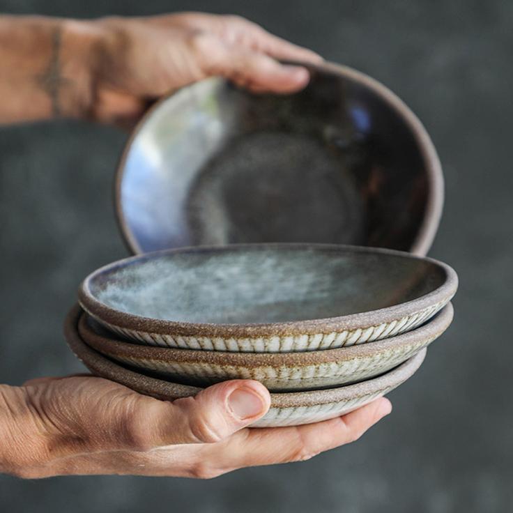 MM Clay TABLETOP - Progress Dessert Bowl - Moonshadow