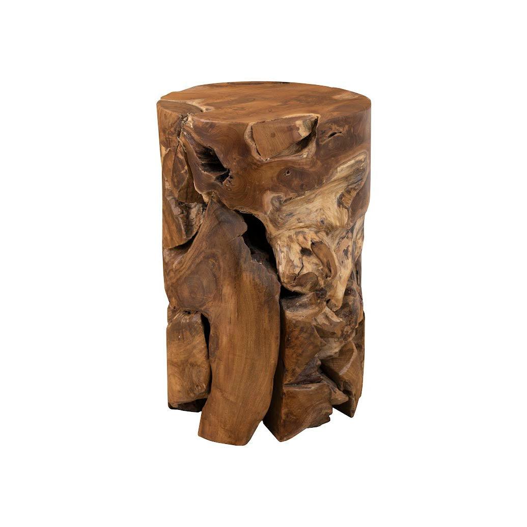 Phillips Collection FURNITURE - Teak Chunk Side Table - Round