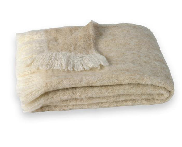 Lands Downunder TEXTILES - Sand Brushed Alpaca Throw