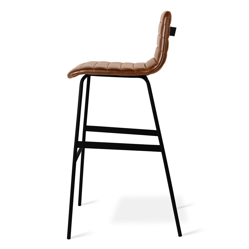 Gus Modern FURNITURE - Lecture Leather Bar Stool