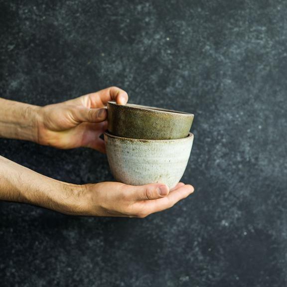 MM Clay TABLETOP - Progress Rice Bowl - Moonshadow