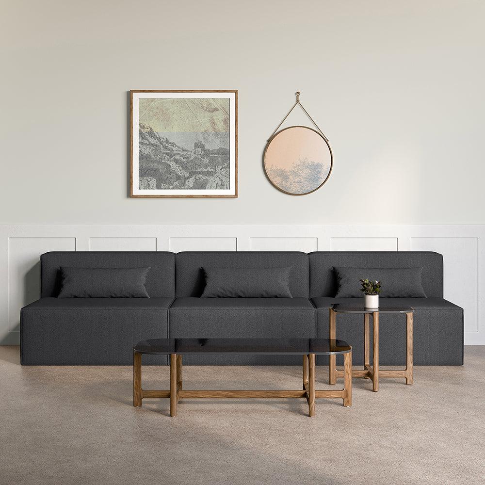 Gus Modern FURNITURE - Mix Modular 3-Pc Armless Sofa