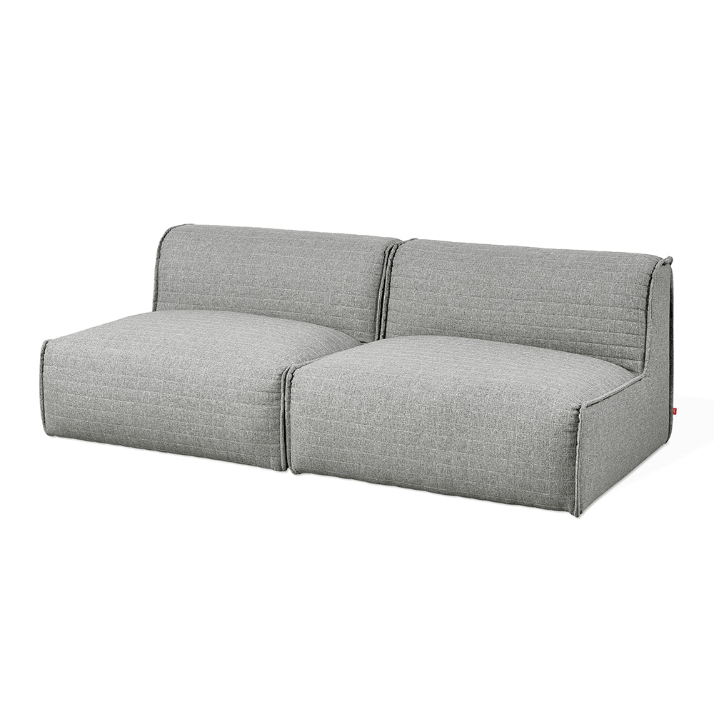 Nexus Modular 2-Piece Armless Sofa