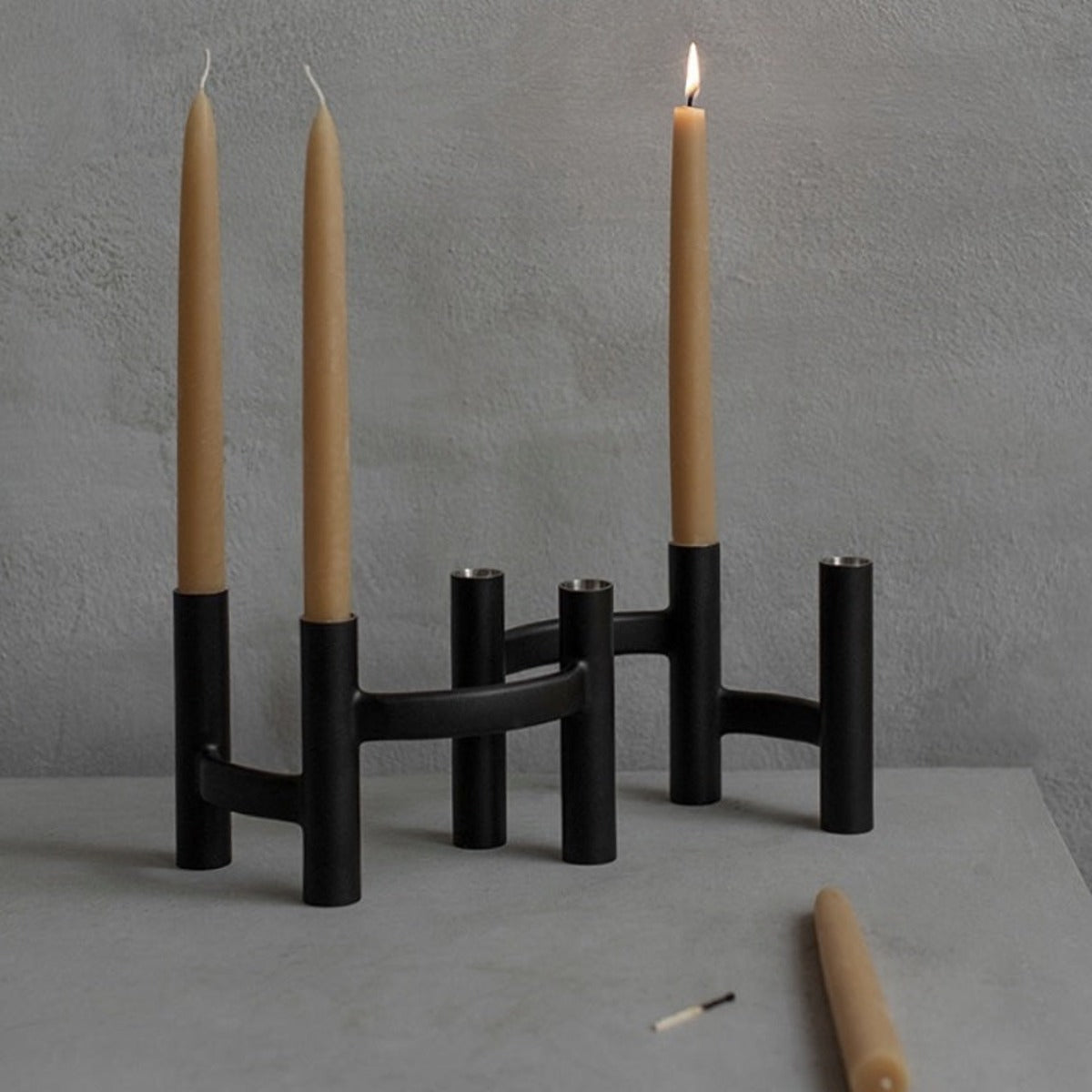 Ora Three-Branch Candle Holder