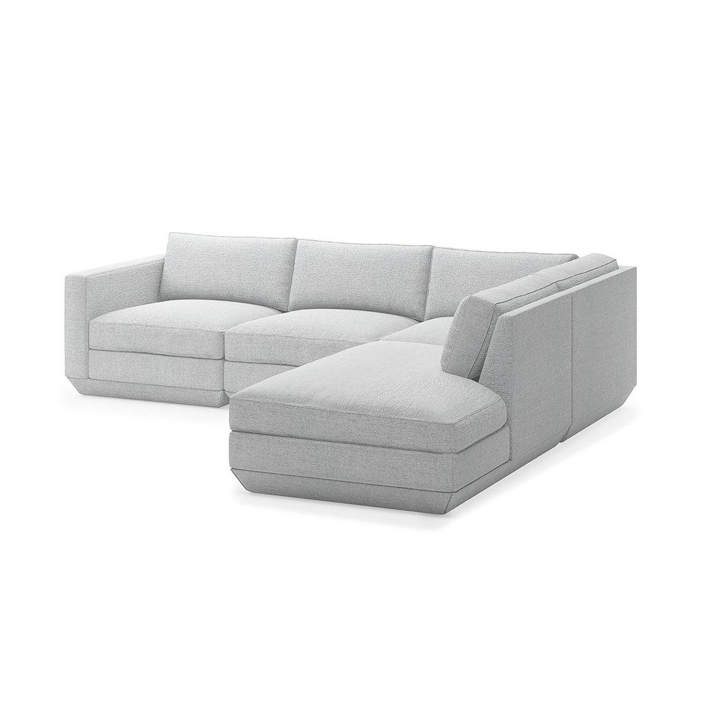 Gus Modern FURNITURE - Podium 4 Piece Modular Sectional