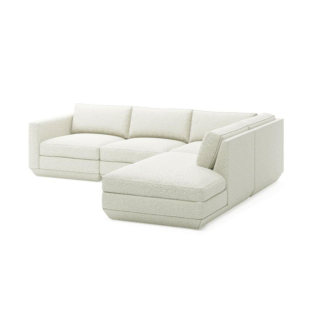 Gus Modern FURNITURE - Podium 4 Piece Modular Sectional