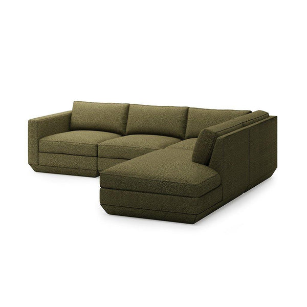 Gus Modern FURNITURE - Podium 4 Piece Modular Sectional