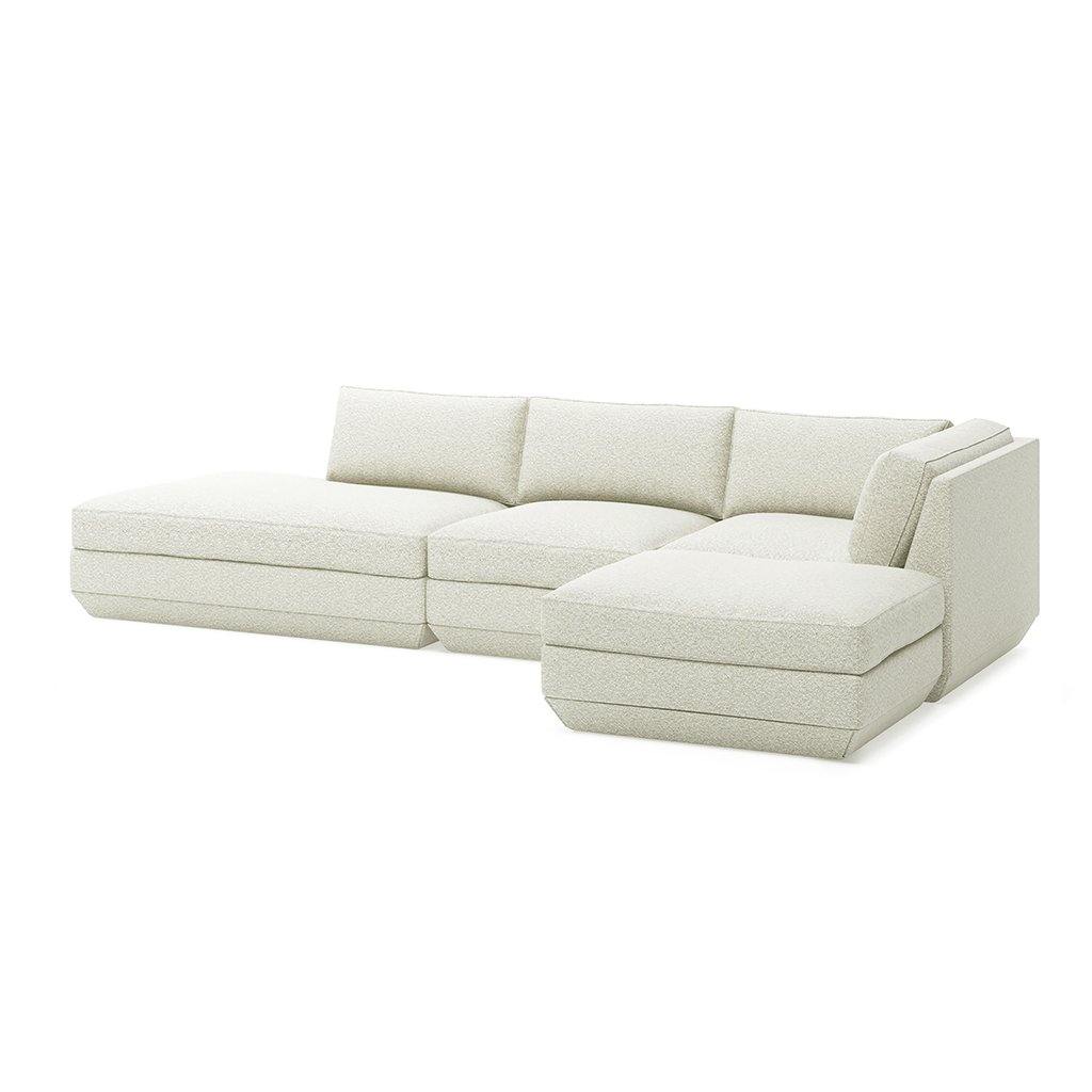 Gus Modern FURNITURE - Podium 4 Piece Modular Lounge Sectional