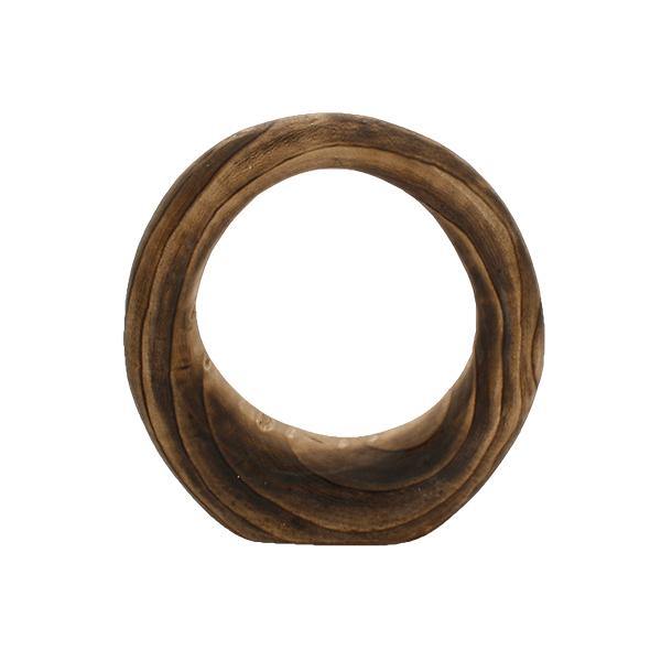 Gold Leaf Design Group DECORATIVE - Burned Wood Ring Sculptures