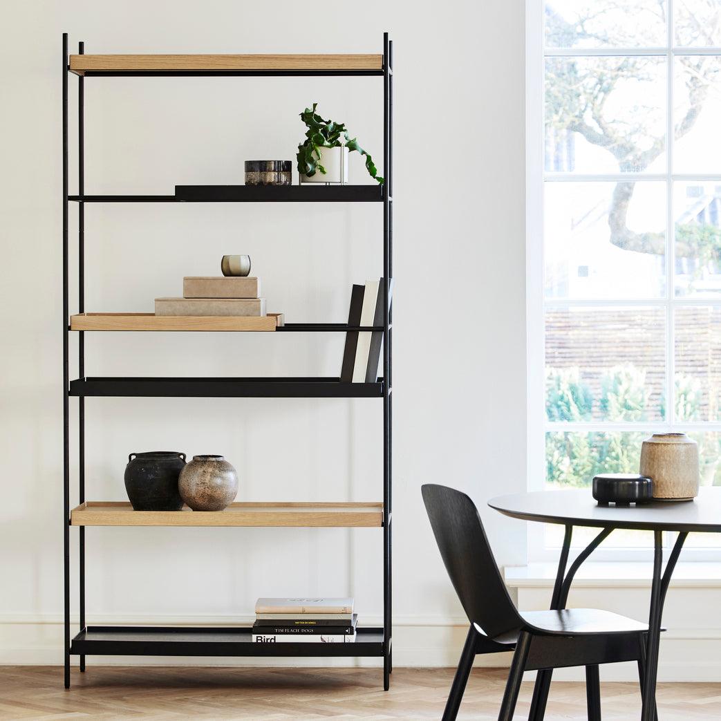 WOUD FURNITURE - Tray Shelves - High