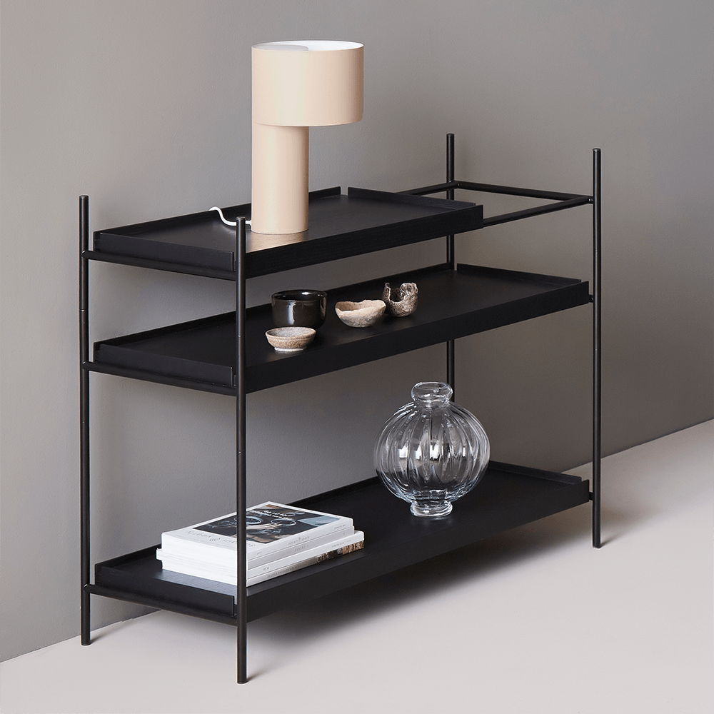 WOUD FURNITURE - Tray Shelves - Low